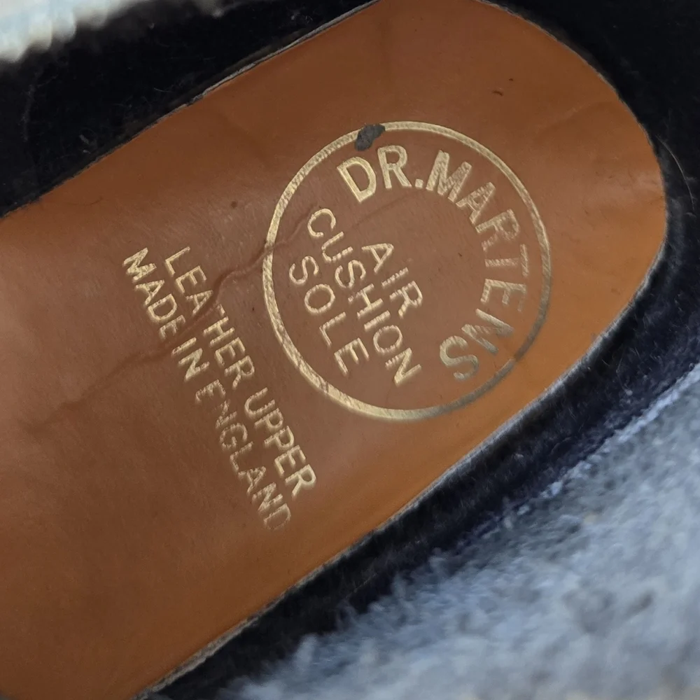 Vintage Made in England Dr Martens Dark Green Chukka Boots